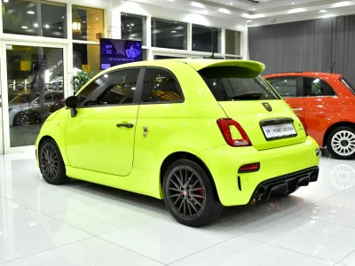 2022 Abarth 595 Competizione 4 Cylinders Engine Green Black Hatchback
