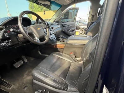 2018 Chevrolet Tahoe 1LT 5.3L 8 Cylinders Engine Blue Black SUV