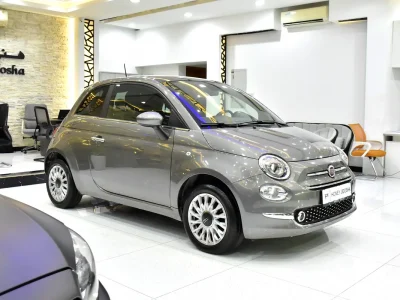 2023 Fiat 500 Dolcevita 4 Cylinders Engine Grey Black Hatchback GCC Specs