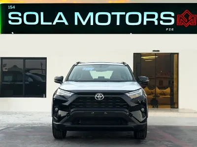 2025 Toyota Rav 4 XLE Hybrid 4 Cylinders Engine Black Beige SUV GCC Specs