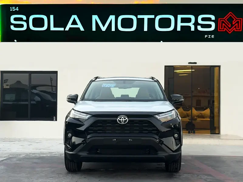 2025 Toyota Rav 4 XLE Hybrid 4 Cylinders Engine Black Beige SUV GCC Specs