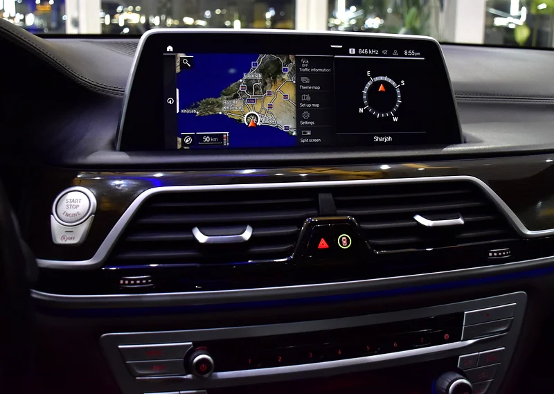 2022 BMW 7-Series 730Li 4 Cylinders Engine Petrol White Brown Sedan