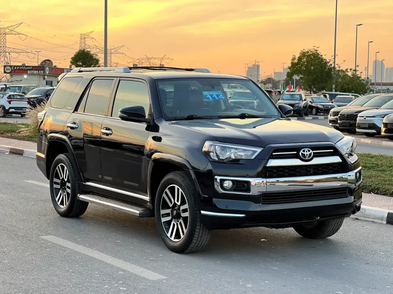 2016 Toyota 4Runner Limited 6 Cylinders Engine Petrol Black Orange SUV