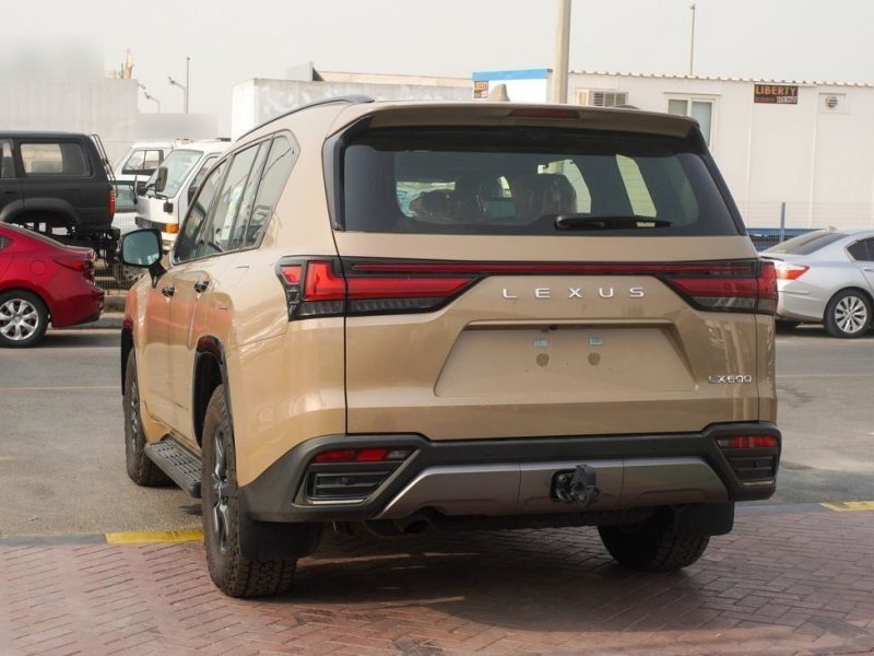2025 Lexus LX 600 3.5 litre V6 Engine Beige Grey SUV GCC Specs
