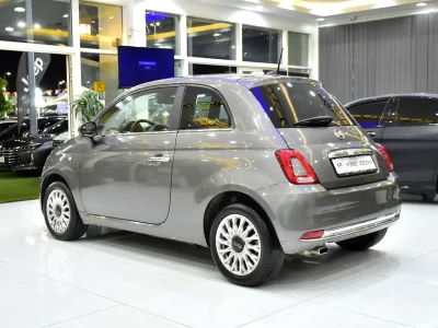 2023 Fiat 500 Dolcevita 4 Cylinders Engine Grey Black Hatchback GCC Specs