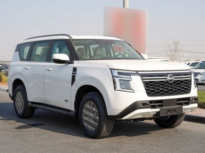 2026 Nissan Patrol 6 Cylinders Engine White-White SUV GCC Specs