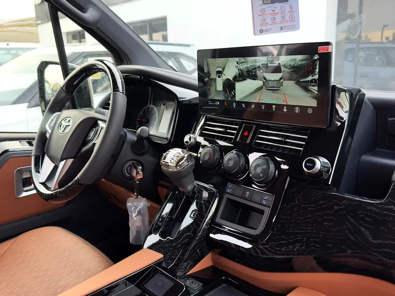 2025 Toyota Hiace Other 4 Cylinder Engine Black Orange Van GCC Specs