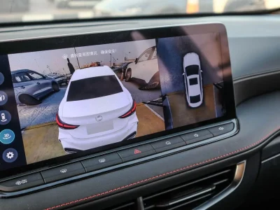 2025 MG 5 MG 5 1.5L 4 Cylinders 180 DVVT Full Option White Black Sedan