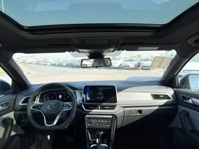 2025 Volkswagen T ROC 300TSI Black Edition 1.5L 4 Cylinder Engine Petrol White Black