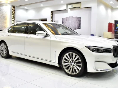 2022 BMW 7-Series 730Li 4 Cylinders Engine Petrol White Brown Sedan