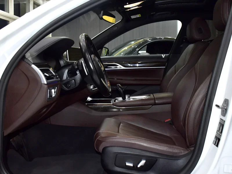 2022 BMW 7-Series 730Li 4 Cylinders Engine Petrol White Brown Sedan