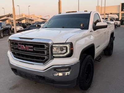 2016 GMC Sierra 1500 SLE 5.3L Single Cab Utility White Brown SUV GCC