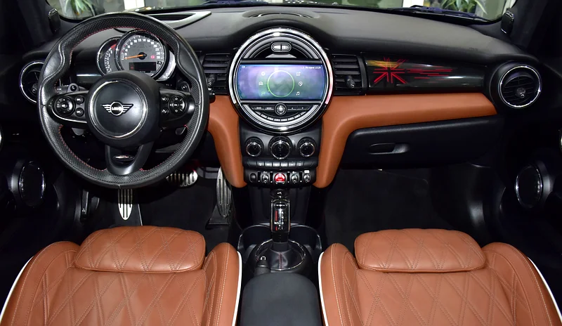 2021 MINI Cooper Cooper S JCW 4 Cylinders Engine Black Tan Hatchback