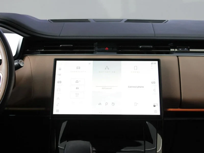 2025 Land Rover Range Rover Sport SE P550e Hybrid 3.0L 6 Cylinder Maroon Tan