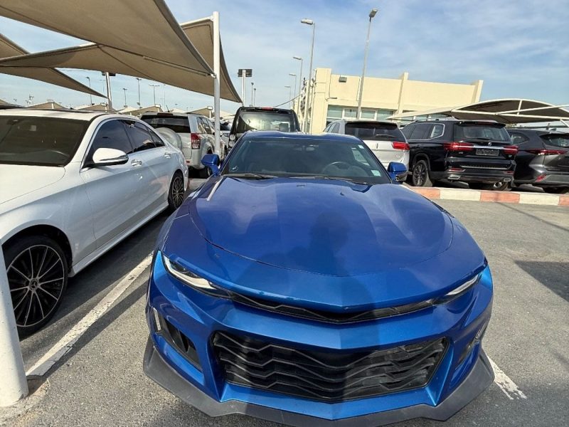 2017 Chevrolet Camaro 3LT 3.6L Convertible Blue Black RWD Automatic