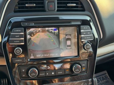 2023 Nissan Maxima SR 3.5 litres Petrol V6 Engine GCC Specs Red Tan Sedan