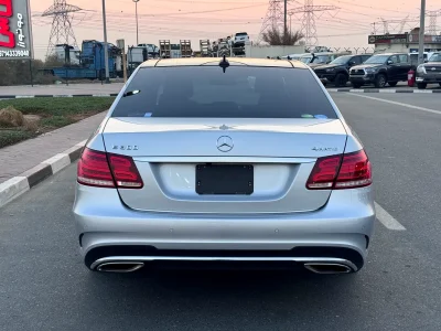 2015 Mercedes-Benz E-Class E 300 4matic 6 Cylinders Engine Silver Black Sedan