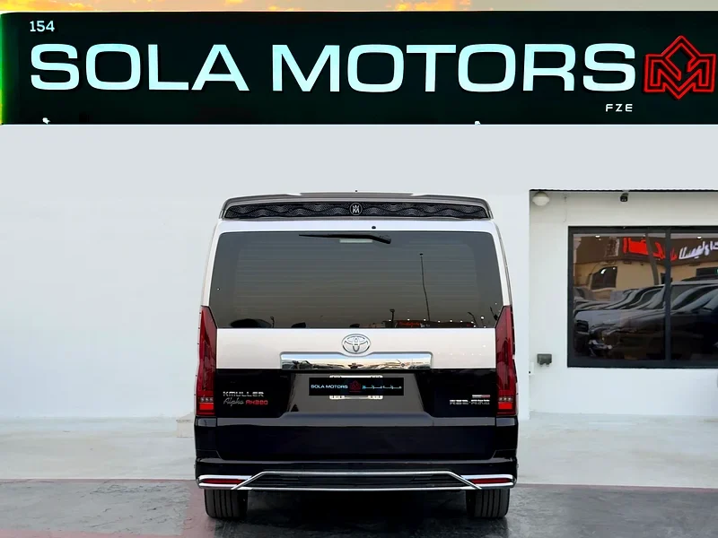 2025 Toyota Hiace Other 4 Cylinder Engine Black Orange Van GCC Specs