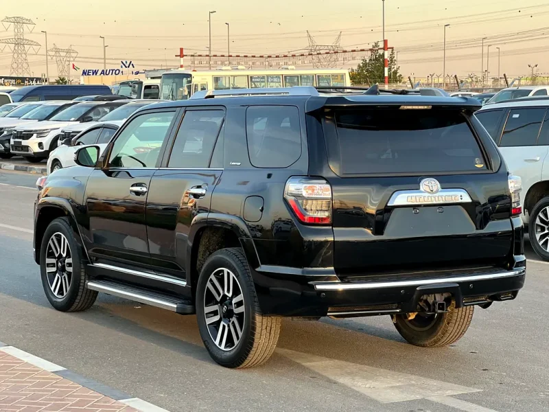 2016 Toyota 4Runner Limited 6 Cylinders Engine Petrol Black Orange SUV