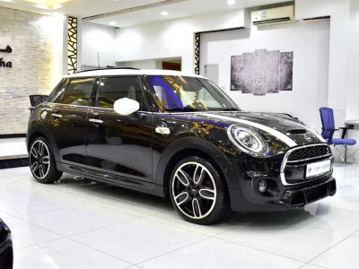 2021 MINI Cooper Cooper S JCW 4 Cylinders Engine Black Tan Hatchback