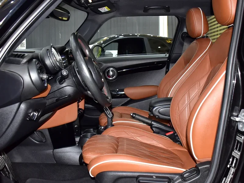 2021 MINI Cooper Cooper S JCW 4 Cylinders Engine Black Tan Hatchback