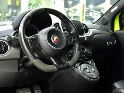 2022 Abarth 595 Competizione 4 Cylinders Engine Green Black Hatchback