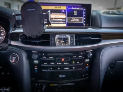 2021 Lexus LX-Series LX 570 Base 8 Cylinders Engine White Tan SUV GCC Specs