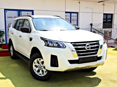 2021 Nissan Xterra Titanium 4 Cylinders Engine White Beige SUV GCC Specs