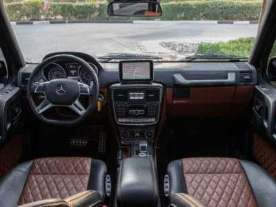 2016 Mercedes-Benz G63 AMG 5.5L V8 GCC Spec Black Tan SUV