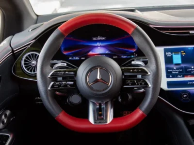 2023 Mercedes-Benz EQE 43 AMG 4Matic Grey Red Sedan European Spec