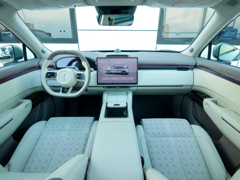 2026 Zeekr 7X Long Range Blue White SUV RWD Electric Car 550 - 650 KM