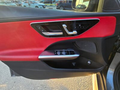 2023 Mercedes-Benz C200 AMG 1.5L 4-cylinder Engine Grey Red Sedan