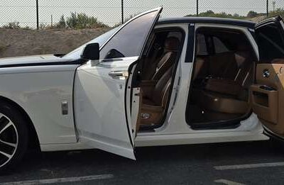2015 Rolls-Royce Ghost 6.6L Twin-Turbocharged V12 White Tan Luxury Sedan