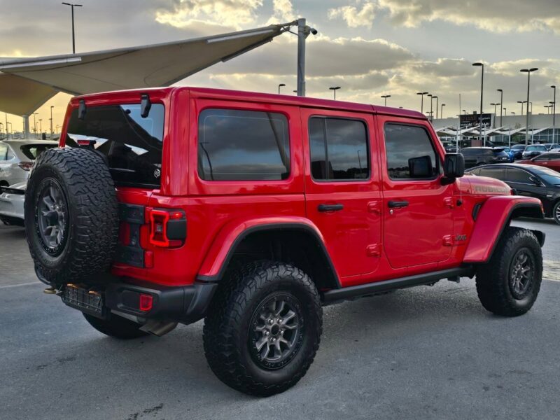 2022 Jeep Wrangler Unlimited Rubicon 392 6.4L V8 Red Black SUV