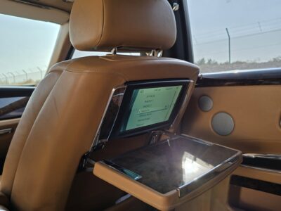 2015 Rolls-Royce Ghost 6.6L Twin-Turbocharged V12 White Tan Luxury Sedan