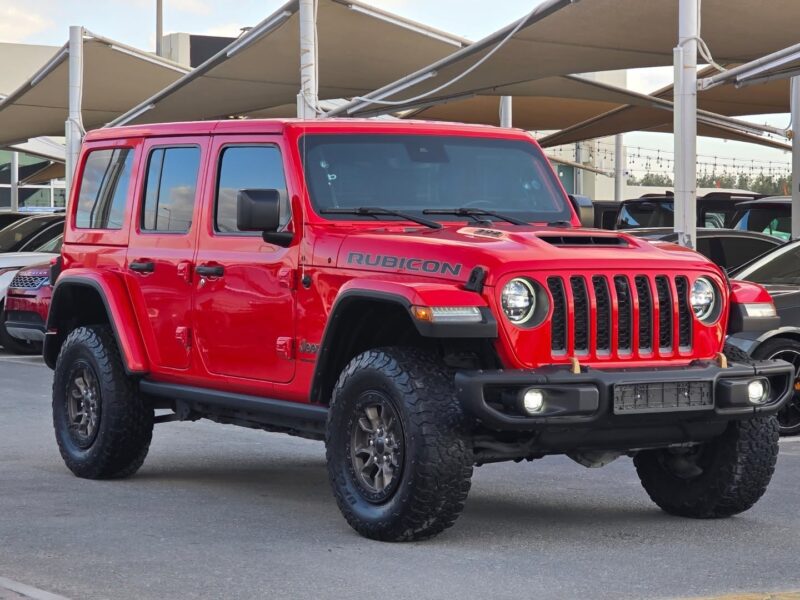 2022 Jeep Wrangler Unlimited Rubicon 392 6.4L V8 Red Black SUV