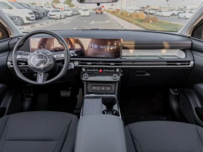 2025 Hyundai Tucson Hyundai 2025 L 1.5T 4 Cylinders Elite White Black SUV