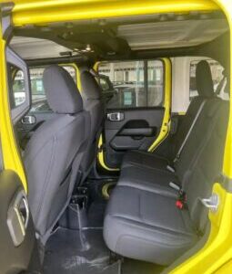 2023 Jeep Wrangler 3.6 litre V6 Cylinders Engine Yellow Black SUV