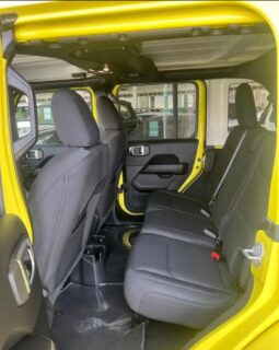 2023 Jeep Wrangler 3.6 litre V6 Cylinders Engine Yellow Black SUV