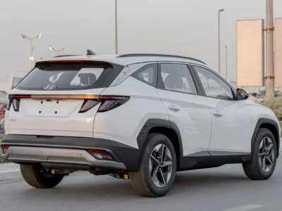 2025 Hyundai Tucson Hyundai 2025 L 1.5T 4 Cylinders Elite White Black SUV