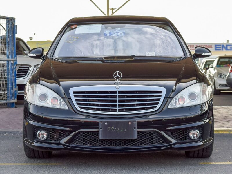 2008 Mercedes-Benz S63L AMG 6.2L Naturally aspirated 6.2-liter V8 Black Sedan