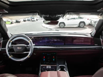 2025 Cadillac Escalade SPORT 6.2 litres V8 Engine GCC Spec Black Red SUV