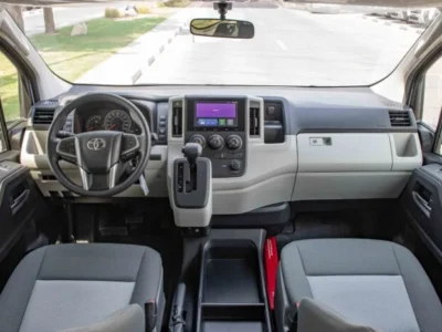 2026 Toyota Hiace High Roof 13S 3.5L AT GCC Spec White Grey
