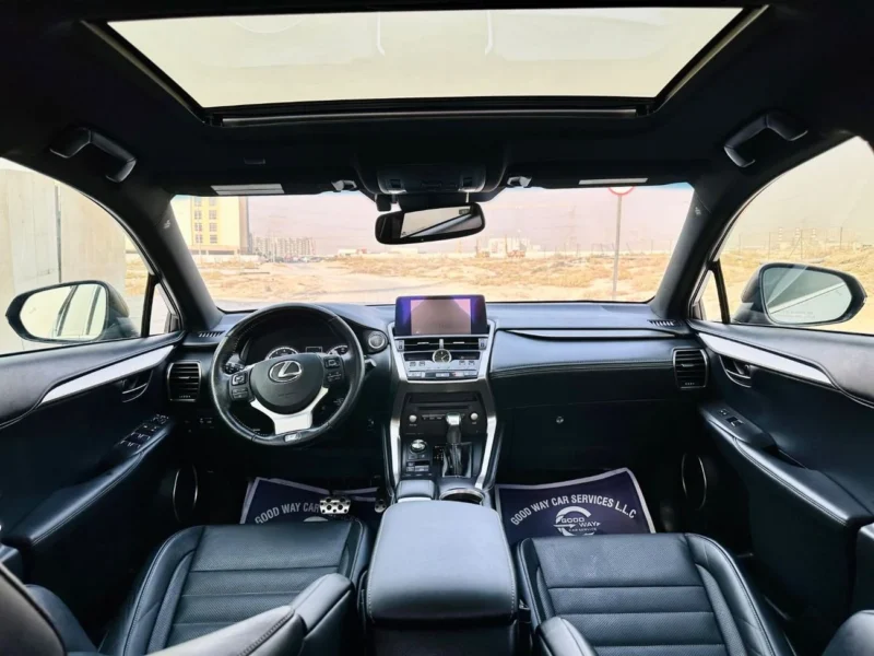 2020 Lexus NX300 F Sport 2.0 Liters 4 Cylinders Engine Gold Black SUV