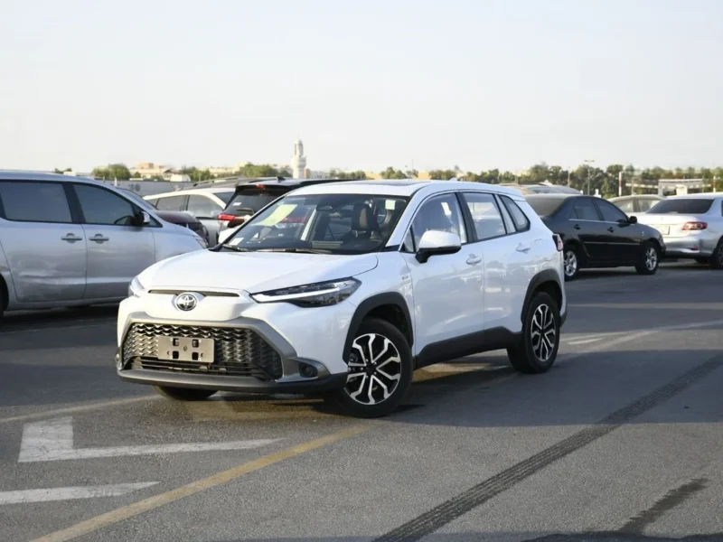 2025 Toyota Frontlander 2.0L Hybrid 4 Cylinder Engine White Black SUV