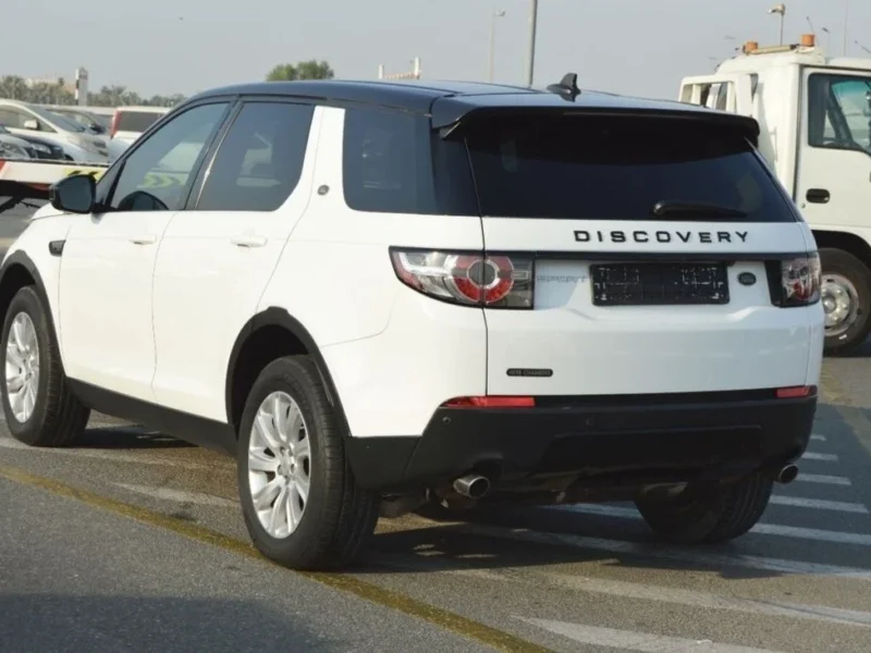 2016 Land Rover Discovery Sport 4 Cylinders Engine White Black SUV AWD