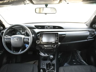 2025 Toyota Hilux Adventure 4.0L V6 with BSM Black Pick Up Truck GCC Specs