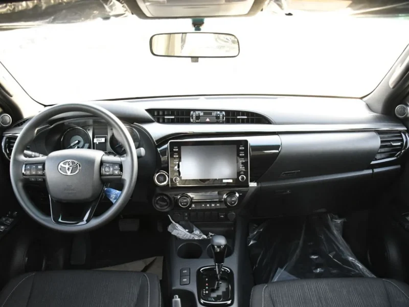 2025 Toyota Hilux Adventure 4.0L V6 with BSM Black Pick Up Truck GCC Specs