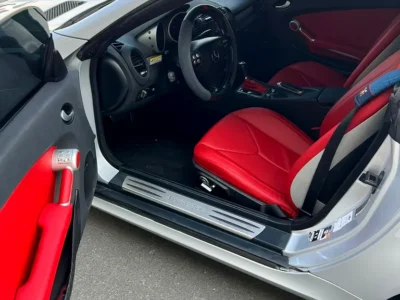 2006 Mercedes-Benz CLK-Class CLK 350 6 Cylinders Engine Silver Red Convertible