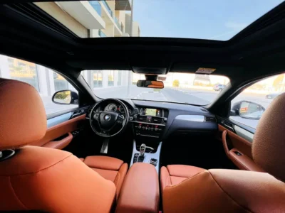 2015 BMW X4 35i 6 Cylinders Engine Silver Brown Crossover GCC Specs